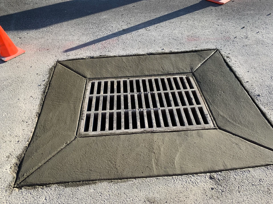 Street-Drainage-Grate-Installation